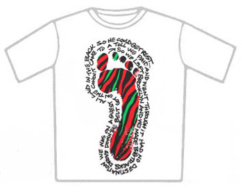 A Tribe called Quest T-Shirt - Lyrics Foot