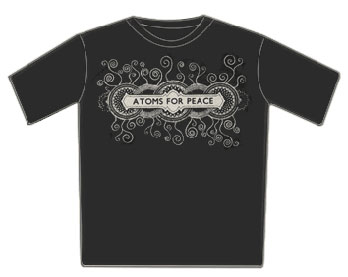 Atoms For Peace Tshirt - Swirl Logo
