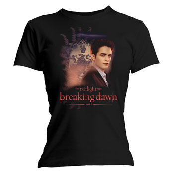 Breaking Dawn Tshirt - Edward Crest Skinny Fit