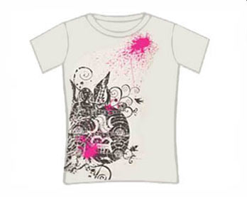 Cinder T-Shirt - Angel Splatter