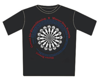Curved Air Teeshirt - Air Conditioning