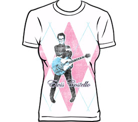 Elvis Costello T-Shirt - Argyle Skinny Fit