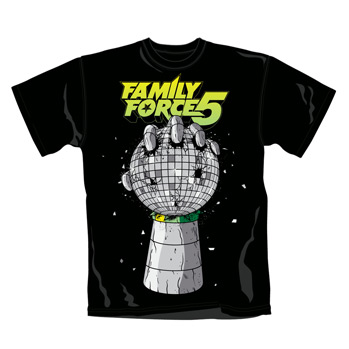 Family Force 5 Tshirt - Glitter Claw