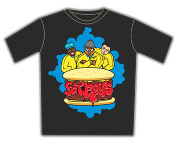 Fat Boys Tshirt - Burger