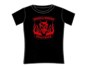 Fireball Ministry T-Shirt - Devilhead