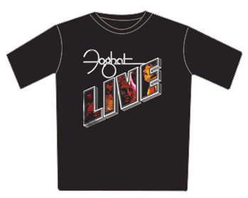 Foghat TShirt - Live