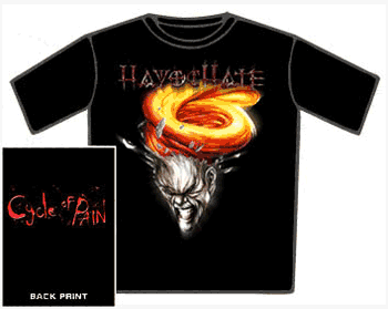Havochate T Shirts - Cycle Of Pain
