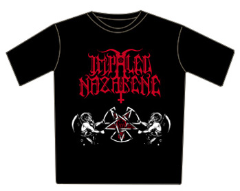 Impaled Nazerene tshirt - Nuclear Pentagram
