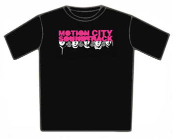Motion City Soundtrack Tshirt - Faces
