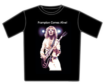 Peter Frampton Tshirt - Comes Alive