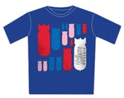 Phoenix Tshirt - Bombs Away (Blue)