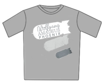 Phoenix Tshirt - Grey Bombs