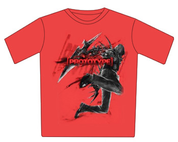 Prototype Tshirt - Red Jump