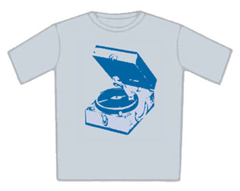 DJ/  Music T-Shirt - Record Player