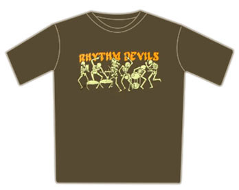 Rhythm Devil Tshirt - RD Skeleton