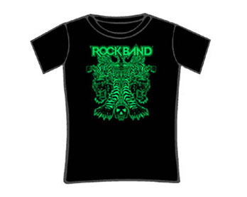 Rock Band T-Shirt - Green Tigers