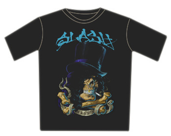 Velvet Revolver TShirt - Slash - Smoking Skull