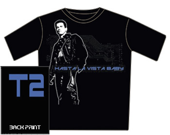 Terminator Tshirt - Hasta la Vista