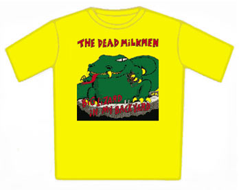 The Dead Milkmen T-shirt - Big Lizzard