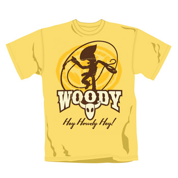 Toy Story Tshirt - Woody Hey Howdy