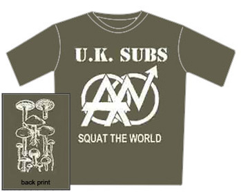 Uk Subs t-shirt - Squat The World