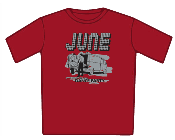 June T-Shirt - Dance Party