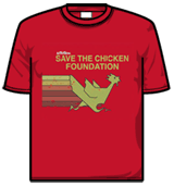 Activision Classics Tshirt - Save The Chicken