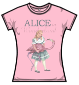 Alice In Wonderland Tshirt - Alice Flam