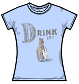 Alice In Wonderland Tshirt - Drink Me