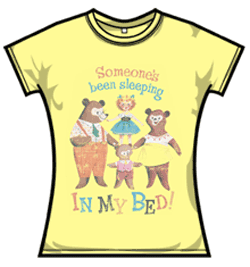 American Retro Tshirt - Goldilocks