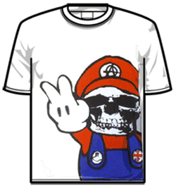 Anarchy Tshirt - Anarchy White