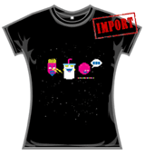 Aqua Teen Hunger Force Tshirt - Pixel Characters