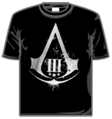 Assassins Creed Tshirt - Distressed Shield