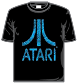 Atari Tshirt - Distressed Logo