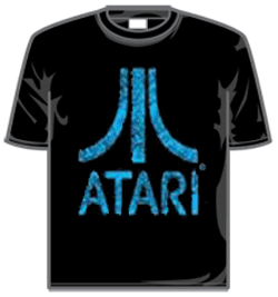 Atari Tshirt - Distressed Logo