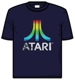 Atari Tshirt - Gradient Logo