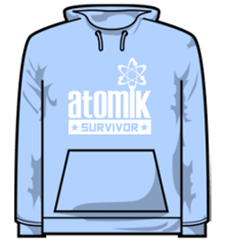 Atomik Festival Hoodie - Atomik Girls Hoody