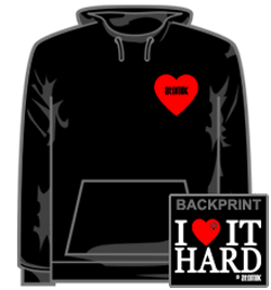 Atomik Festival Hoodie - Love It Hard