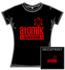 Atomik Festival Tshirt - Atomink Sk Blk