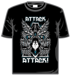 Attack Attack Tshirt - Owl