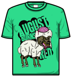 August Burns Red Tshirt - Wolf In Sheep Green
