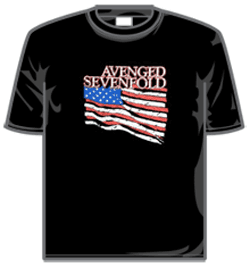 Avenged Sevenfold Tshirt - Flag