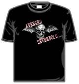 Avenged Sevenfold Tshirt - Skull Wings