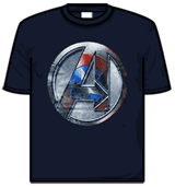 Avengers Tshirt - Cpt America A Shield