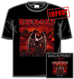 Bathory Tshirt - In Memory Of Quorthon