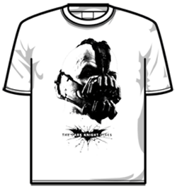 Batman Tshirt - Bane Head Wi
