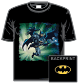 Batman Tshirt - Distressed Jump