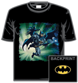 Batman Tshirt - Distressed Jump