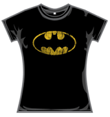 Batman Tshirt - Distressed Shield
