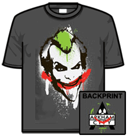 Batman Tshirt - Joker Graffiti